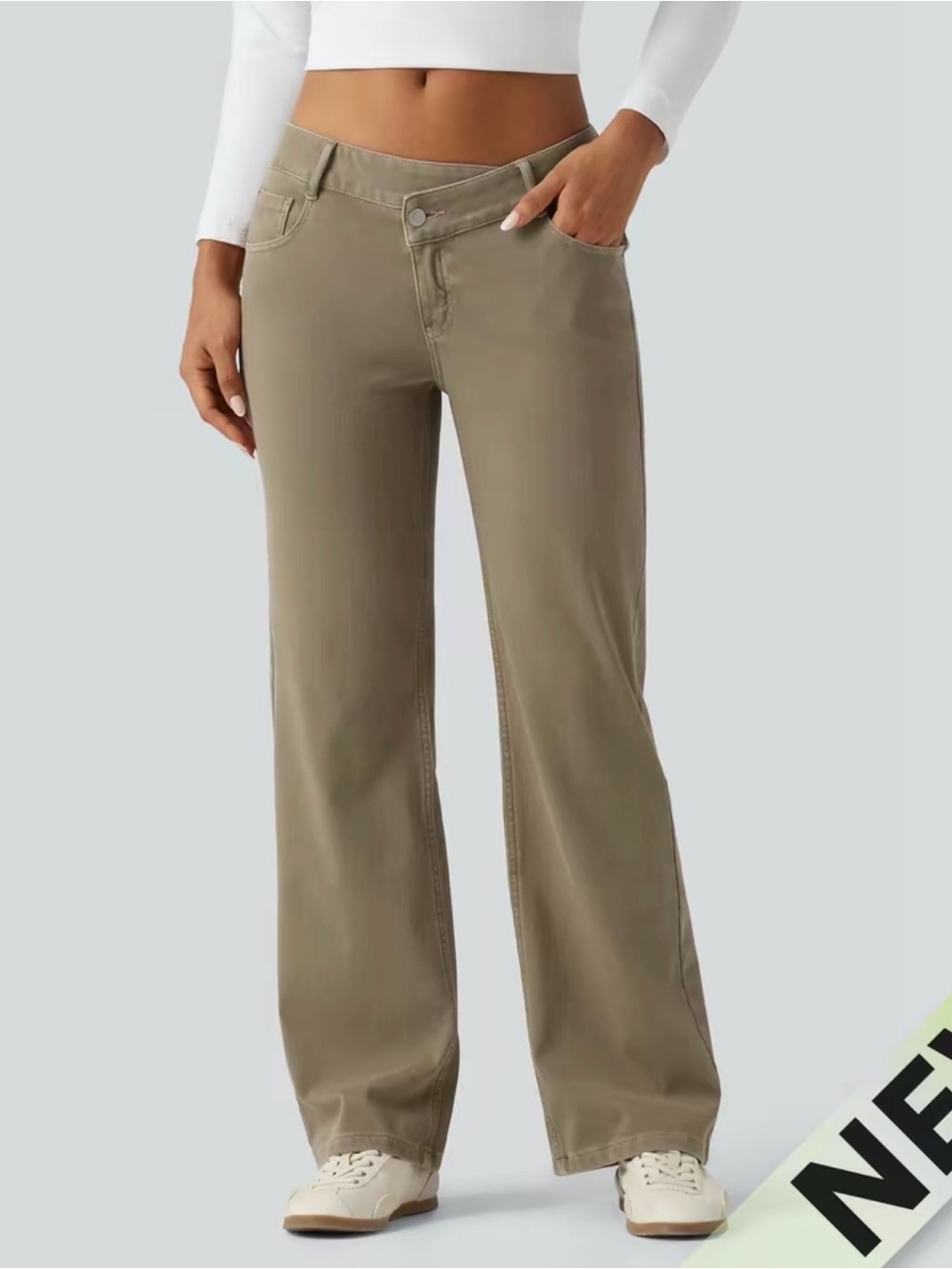 HALARA Wide-Leg Jeans